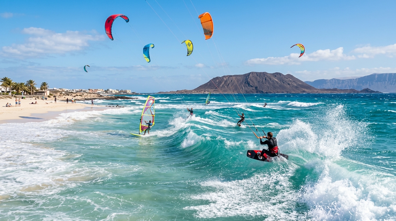 Surf Flag Beach Corralejo